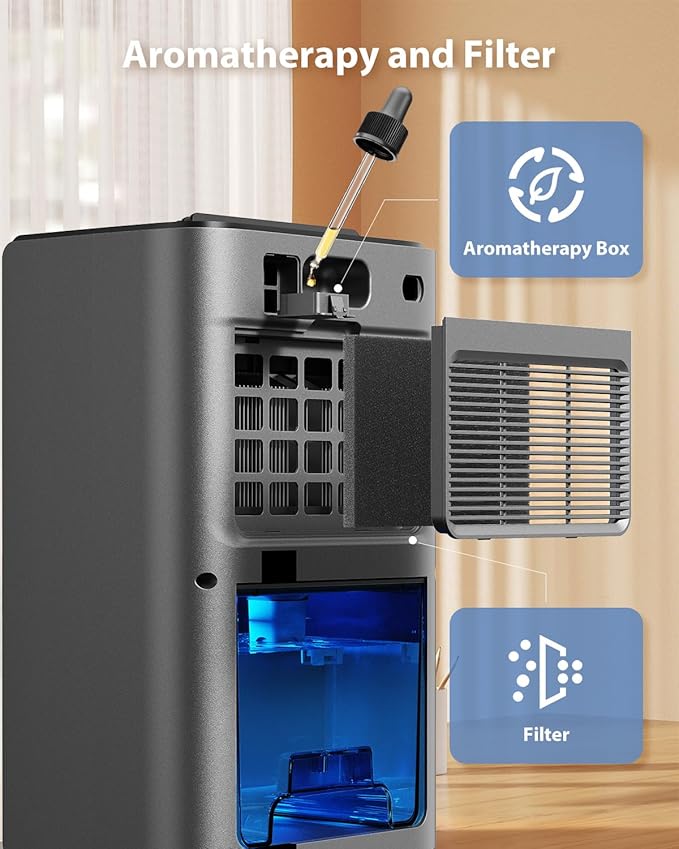 95oz Dehumidifiers for Home, 1000 Sq.Ft Dehumidifier - Image 6