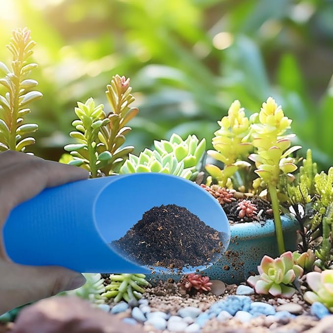 5 Pcs Mini Garden Tool Set Hand Tools Succulent Tools Transplanting Tools Set - Image 4