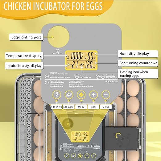 Incubators for Hatching Eggs 48 Egg Incubator - Image 7