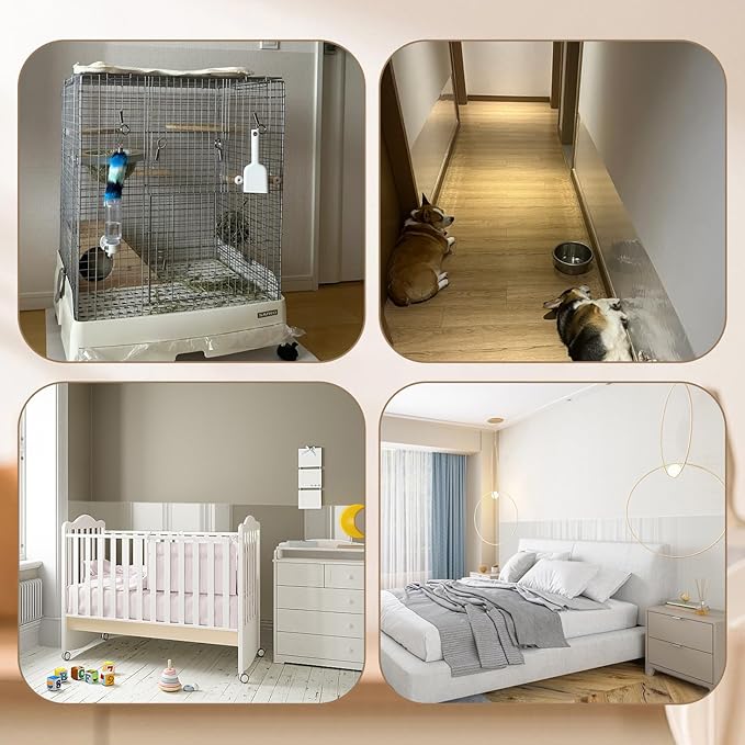 Wall Protector Clear Contact Paper Electrostatic Absorption Wall Protective - Image 5