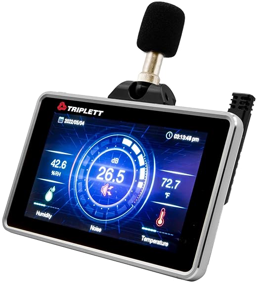 Triplett EMDL700 Environmental Sound/Temperature/Humidity Datalogger - Image 2
