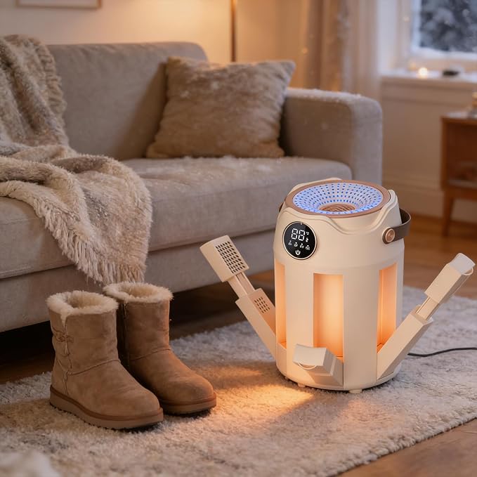 6-Arm Boot and Glove Dryer Family Size – Forced Air Boot Dryer - Image 7