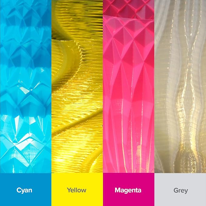 Polymaker Panchroma Translucent PLA Filament, Translucent Cyan 1.75mm 3D - Image 5