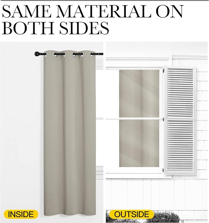 NICETOWN Window Blackout Curtain Panel - Image 6