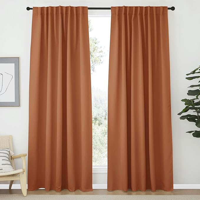 NICETOWN Halloween Blackout Curtains 84 inches Long by NICETOWN