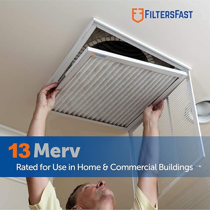 Filters Fast 10x25x1 Air Filter Merv 13, Made in the USA, Actual Size: 9.75" x - Image 2