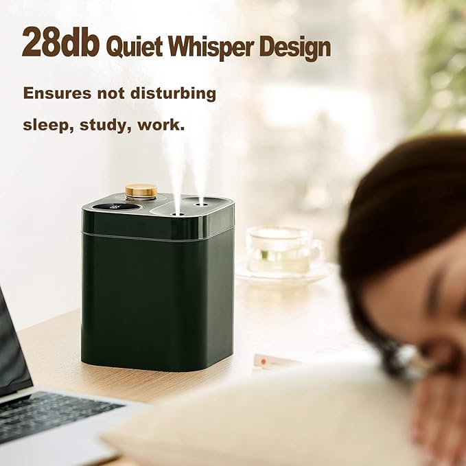 Portable Cordless Plant Humidifier 800ml Orfonbi, Battery Operated Small Cool - Image 4