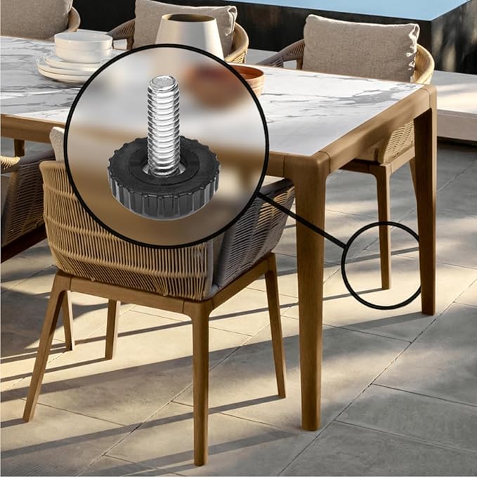 Slipstick Gorilla Outdoor Adjustable Furniture Levelers Weatherproof Screw in - Image 7