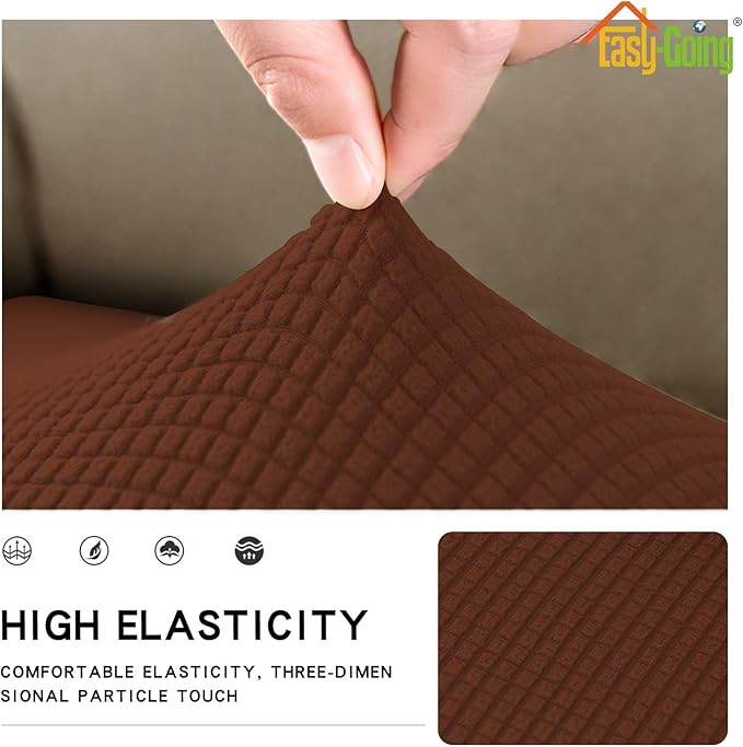 Easy-Going Stretch Loveseat Cushion Cover Sofa Cushion Furniture Protector Sofa - Image 3