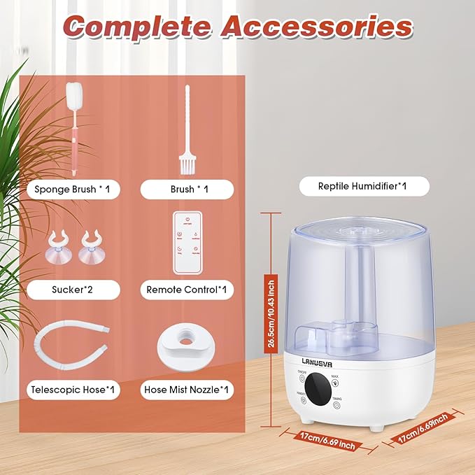 LANUEVA Reptile Humidifier - Image 6