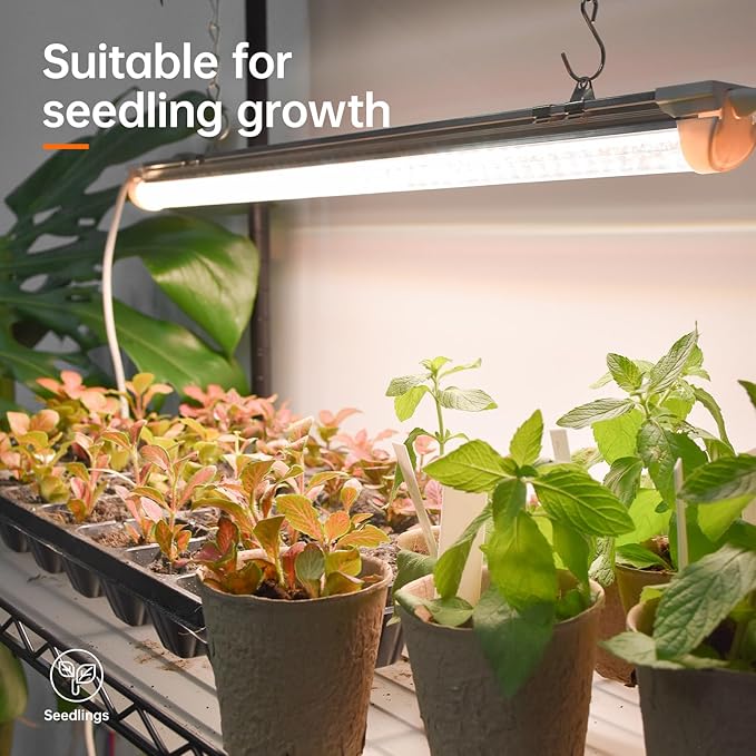 Bstrip Plant Shelf with Grow Light with Timer, Metal Plant Stand with - Image 4