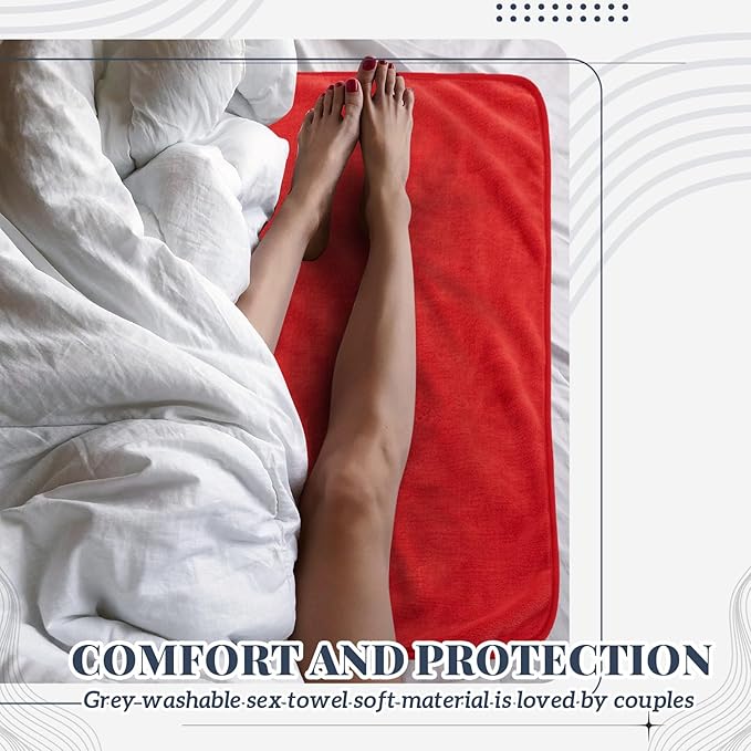 1 Pcs Couples Waterproof Mat 72 x 34 in Lover Reusable Stainproof Blanket Quiet - Image 6
