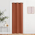 NICETOWN Burnt Orange Insulated Blackout Curtain Home Decoration Solid Grommet by NICETOWN