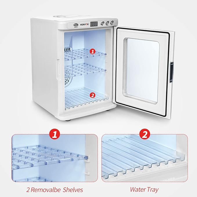 RYFT Incubators for Hatching Eggs, 25L Portable Reptile Scientific Lab Incubator - Image 5