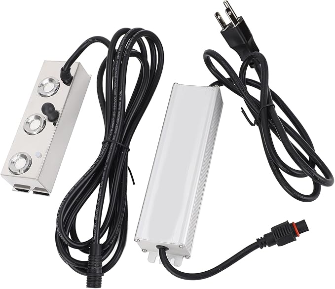 Garosa Ultrasonic Mist Maker, 3 Head Stainless Steel Fogger IP67 Water Proof by Garosa
