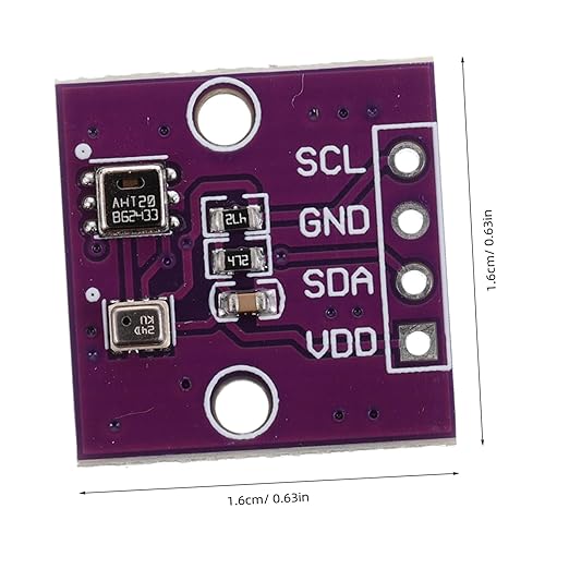 ARTIBETTER 5pcs Digital Temperature Humidity Pressure Sensor Module - Image 2