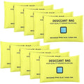10 Packs 200g Rechargeable Silica Gel Desiccant Moisture Absorbing Bag by Threlaco