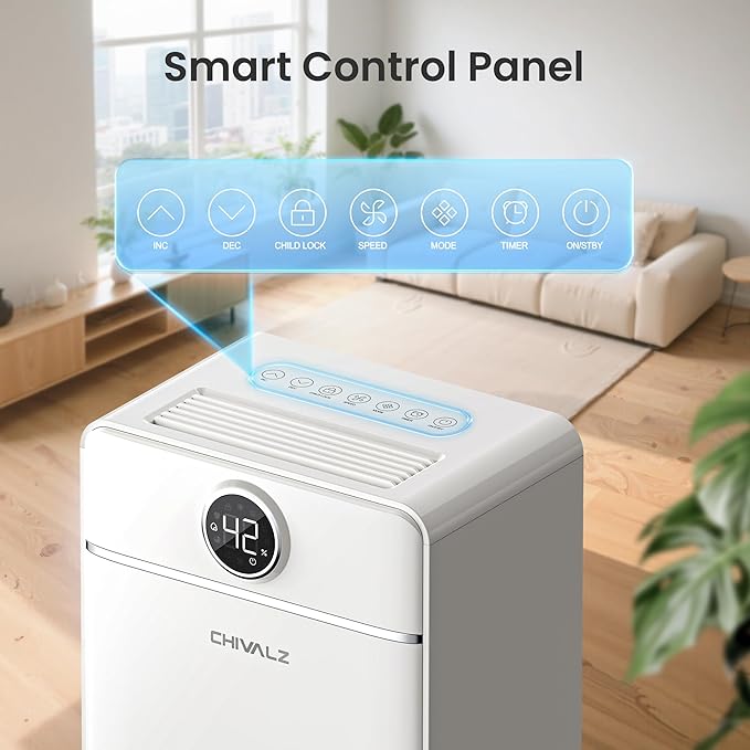 CHIVALZ 1500 Sq.Ft Dehumidifier - Image 2