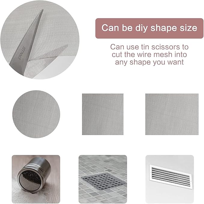 Stainless Steel Woven Wire Mesh 304 Stainless Steel Woven Wire Mesh 100 Mesh - Image 6