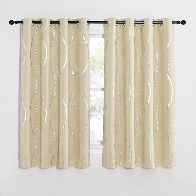 NICETOWN Bedroom Blackout Curtains Panels - Image 2