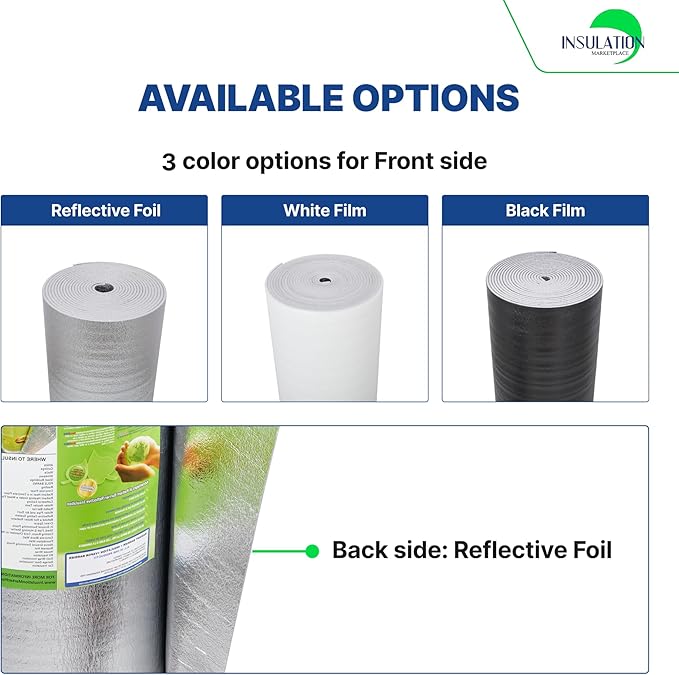 SmartSHIELD -10mm 48" x 125ft R22 Reflective Insulation roll, Foam Core Radiant - Image 4