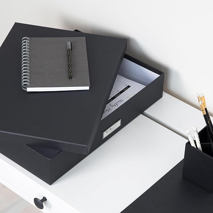 Bigso Sverker Fiberboard Legal and Art Storage Box - Image 7