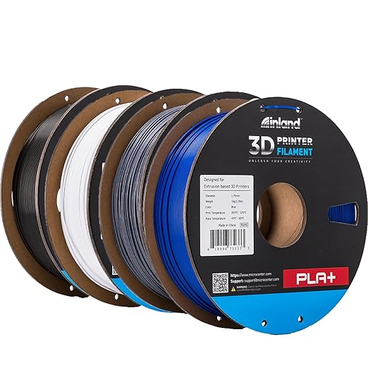INLAND Micro Center PLA+ 3D Printing Filament 1.75mm by INLAND