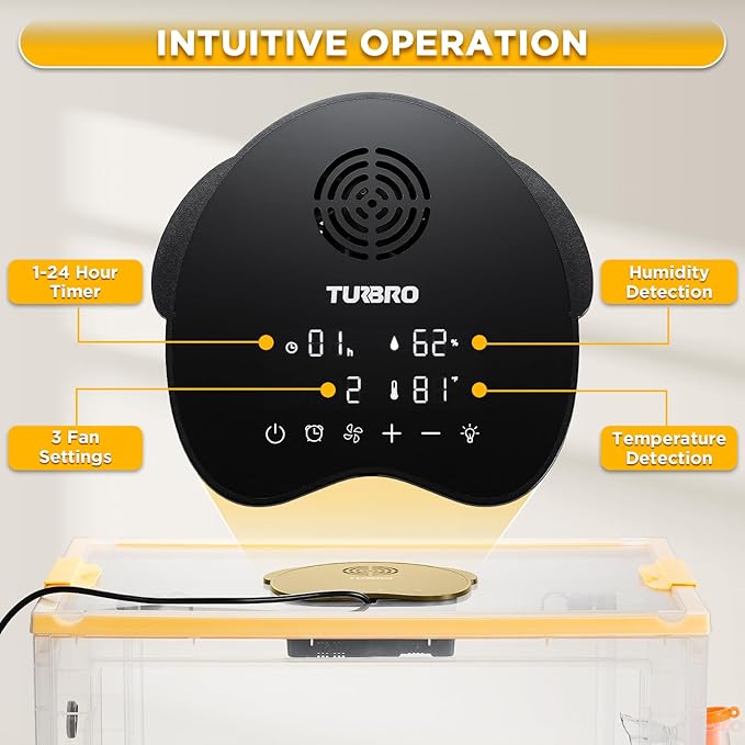 TURBRO 85L Pet Incubator, Precision Temperature Control - Image 3