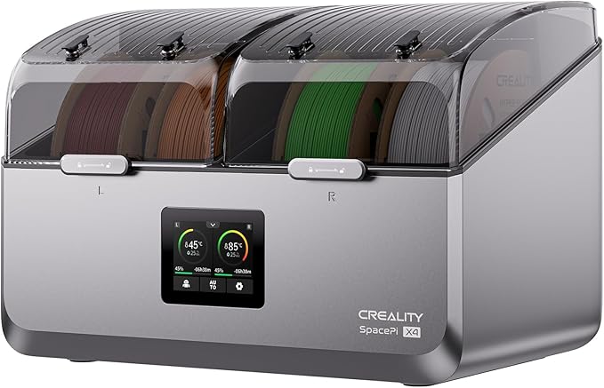 Official Creality Space Pi X4 Filament Dryer Box, Dry 4 Spools Dual Chambers by Cregrant3D