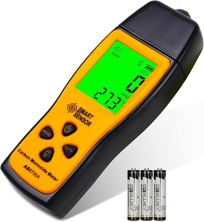Carbon Monoxide Detectors, Portable CO Detector by Lunarlipes