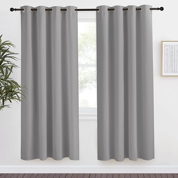 NICETOWN Blackout Curtain & Drape 78 inch Length, 55 inch Wide, Sold by 1 Panel by NICETOWN