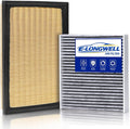 Cabin & Engine Air Filter Kit for 2013-2018 Avalon 2.5L by E-LONGWELL