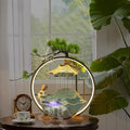 16In Bonsai Tree Statue Water Fountains Indoor Tabletop Waterfall Humidifier by kunghei