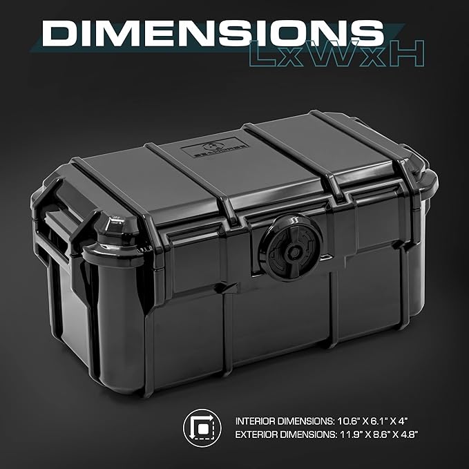 Seahorse 58 Portable Waterproof Dry Box Protective Case - Image 8