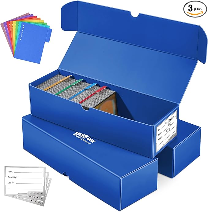 Trading Card Storage Box, Card Organizer by Fabmaker