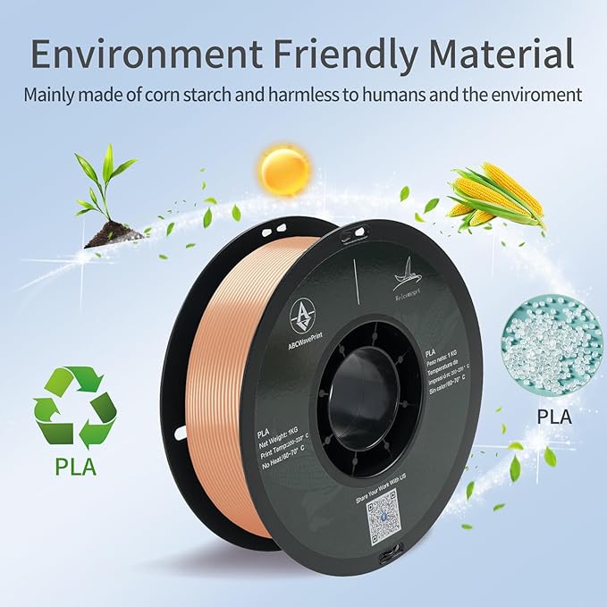 PLA 3D Printer Filament Bundle, Dimensional Accuracy +/- 0.02 mm, 16 x 1 kg - Image 7