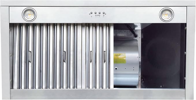 CT Copper Tailor Sloped Copper Vent Hood Island Mount, 610 CFM Exhaust Fan - Image 9