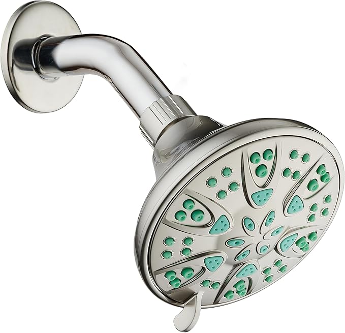 AquaDance Antimicrobial – Anti-Clog High-Pressure 6-Setting Shower Head - Image 4