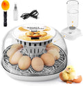 Egg Incubator for Hatching Chicks, Automatic Egg Turner Holds 12 Eggs, Smart by SENXINGYAN