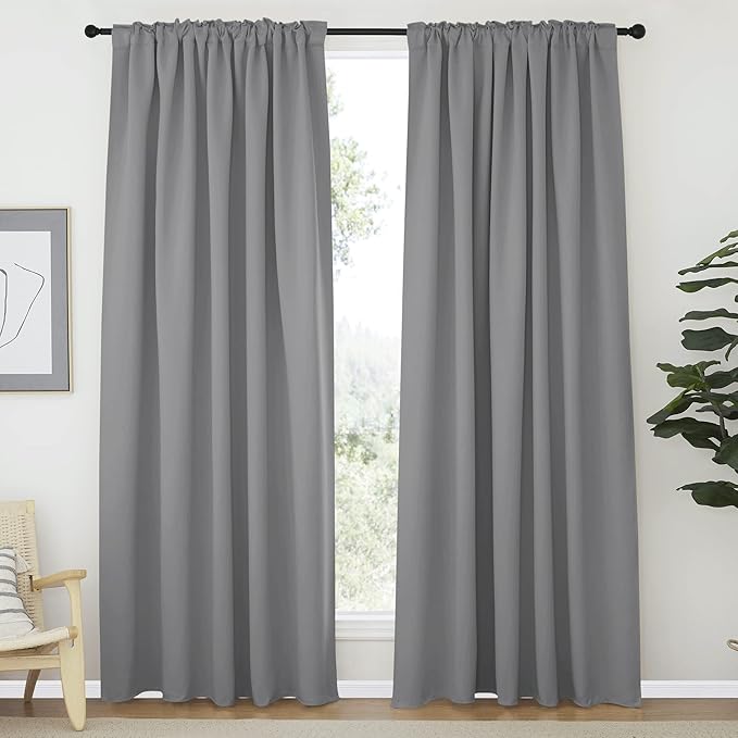NICETOWN Blackout Curtain Panels Window Draperies - Image 2