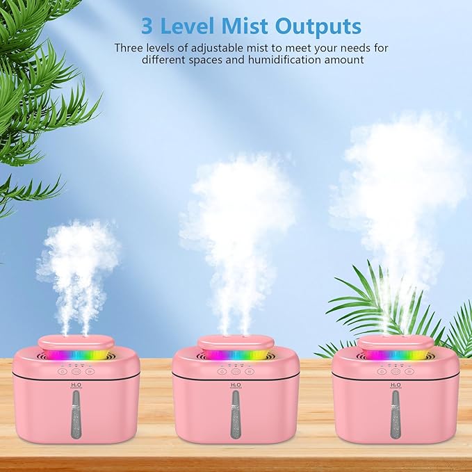 SZO Humidifiers for Bedroom, 2.5L Capacity, Auto Shut-Off, 16 dB Quiet - Image 6
