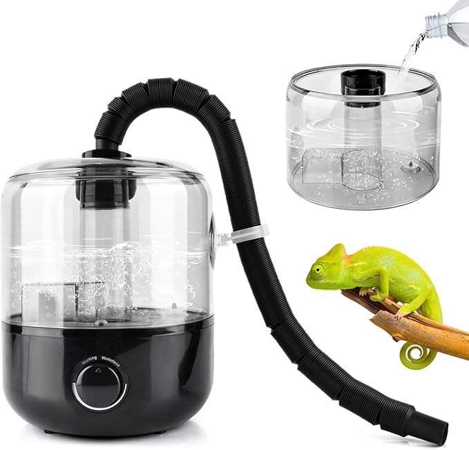 Reptile Humidifier Fogger, 3L Visible Tank Reptile Miste-r by JIANWEI