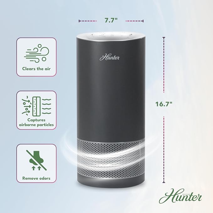 Hunter HP400 Round Air Purifiers - Image 3