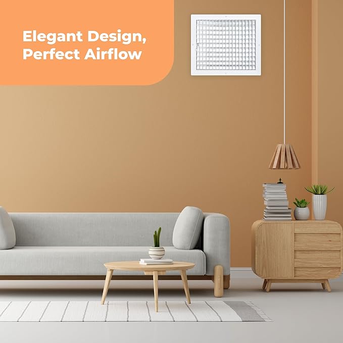 Aluminum 14 x 12 Inch Air Vent Covers Wall AC Grille – Premium Register Vent - Image 7