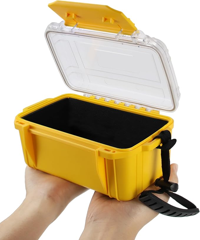Small Waterproof Box Dry Box Waterproof Storge Container Small Watertight Dry by Wxvhji