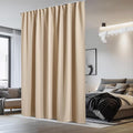 NICETOWN Sliding Door Curtain & Adjustable Ceiling Track Set, W100 xL96 Room by NICETOWN