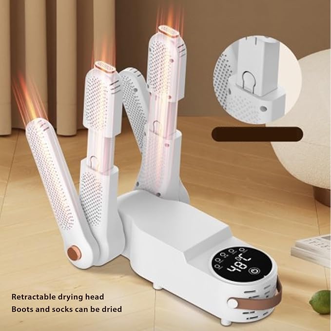 Electric Shoes Dryer Boot Dryer Folding Extending Boot Warmer - Image 5