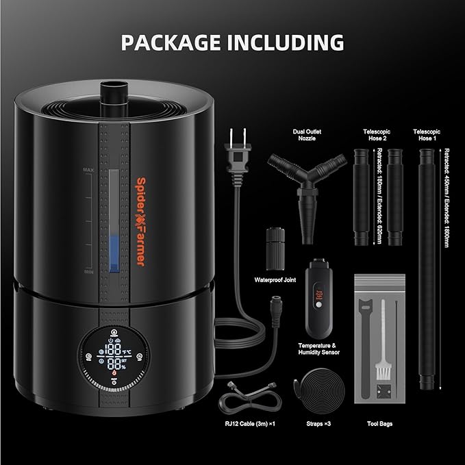 Spider Farmer New 450ml/h Humidifier - Image 8