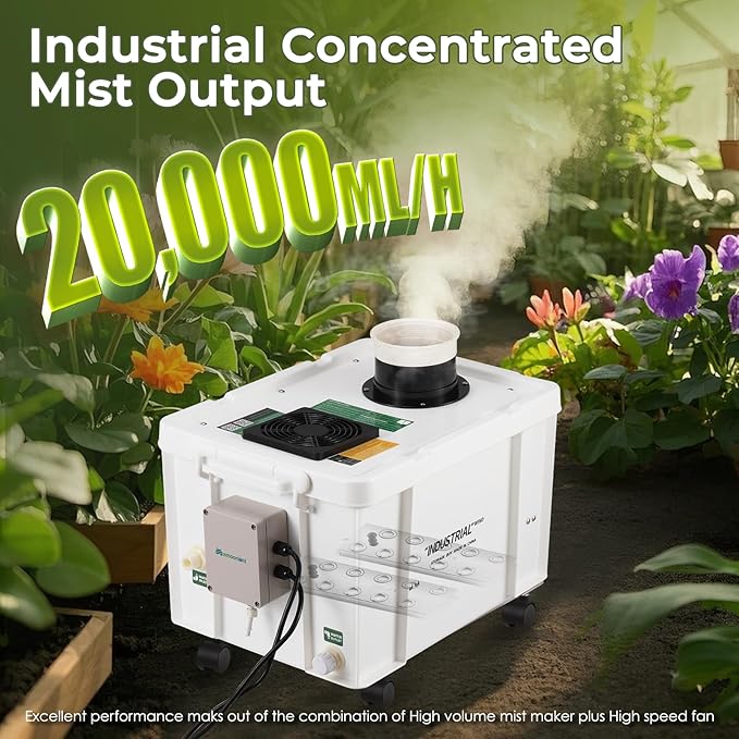 Mxmoonant 20kg/H Ultrasonic Mist Maker DIY Humidifier Kit, Adjustable Mist - Image 2