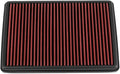 DNA Motoring AFPN-207-RD Washable Drop In Panel Air Filter Enhance Engine by DNAMOTORING
